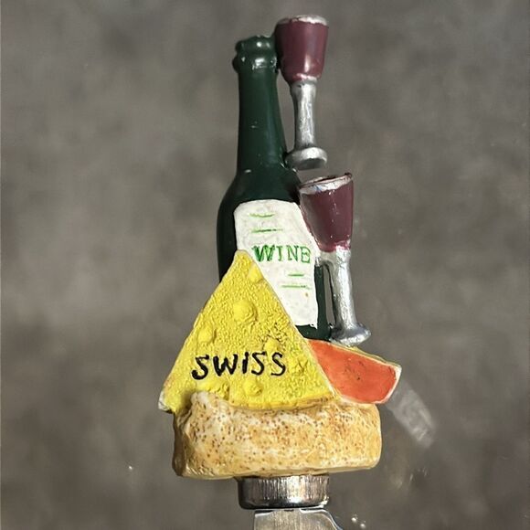 Wine and Cheesee Stainless Steel Butter Knife! - Picture 2 of 3